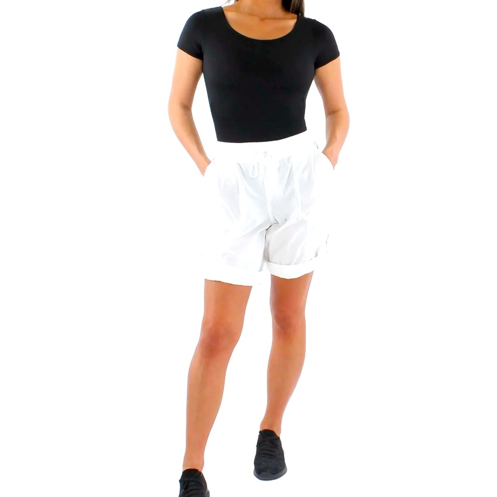 NWT Tommy Hilfiger Womens Cotton Knee-Length Convertible Shorts